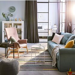 Masa servit Ikea Gladom 45x53 (Alb) Thumb