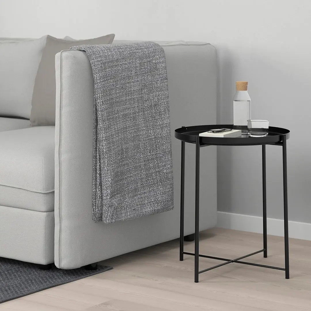 Masa servit Ikea Gladom 45x53 (Negru)