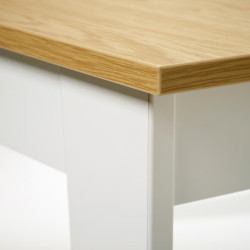 Masa pentru reviste Ikea Ammaryd 59x40 (Alb/Natural) Thumb