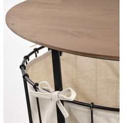 Masa pentru reviste Ikea Angesbyn 60cm (Negru/Pin maro deschis) Thumb