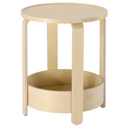 Masa pentru reviste Ikea Borgeby 46 (Furnir mesteacan) Thumb