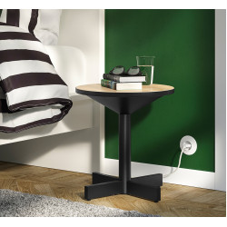 Журнальный столик Ikea Grimsarbo (Сосна/Черный) Thumb