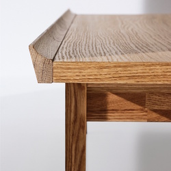 Masa pentru reviste Ikea Guttane 116x39 (Stejar) Thumb