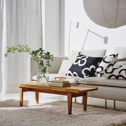 Masa pentru reviste Ikea Guttane 116x39 (Stejar) Thumb