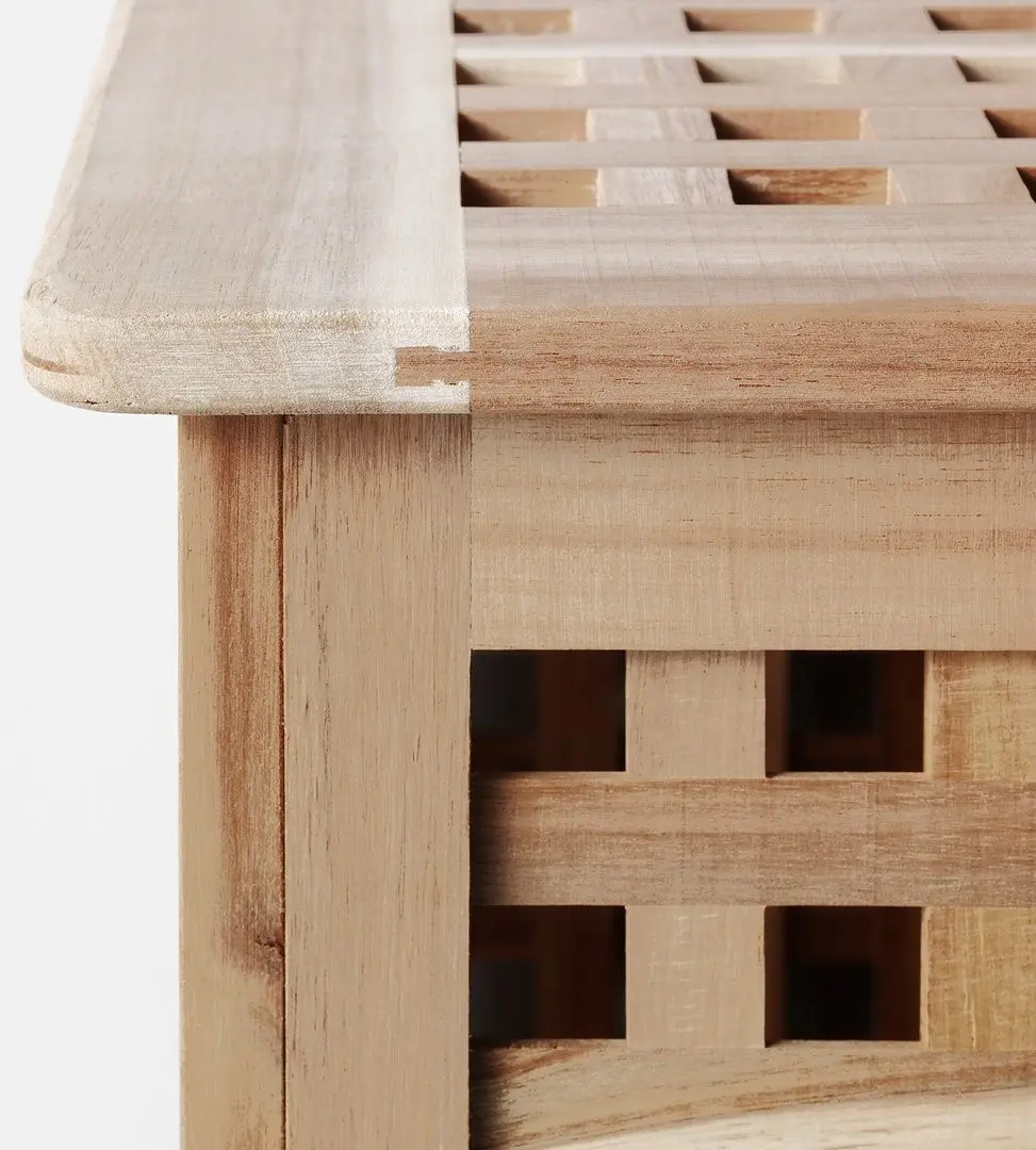 Masa pentru reviste Ikea Hol 50x50 (Acacia)