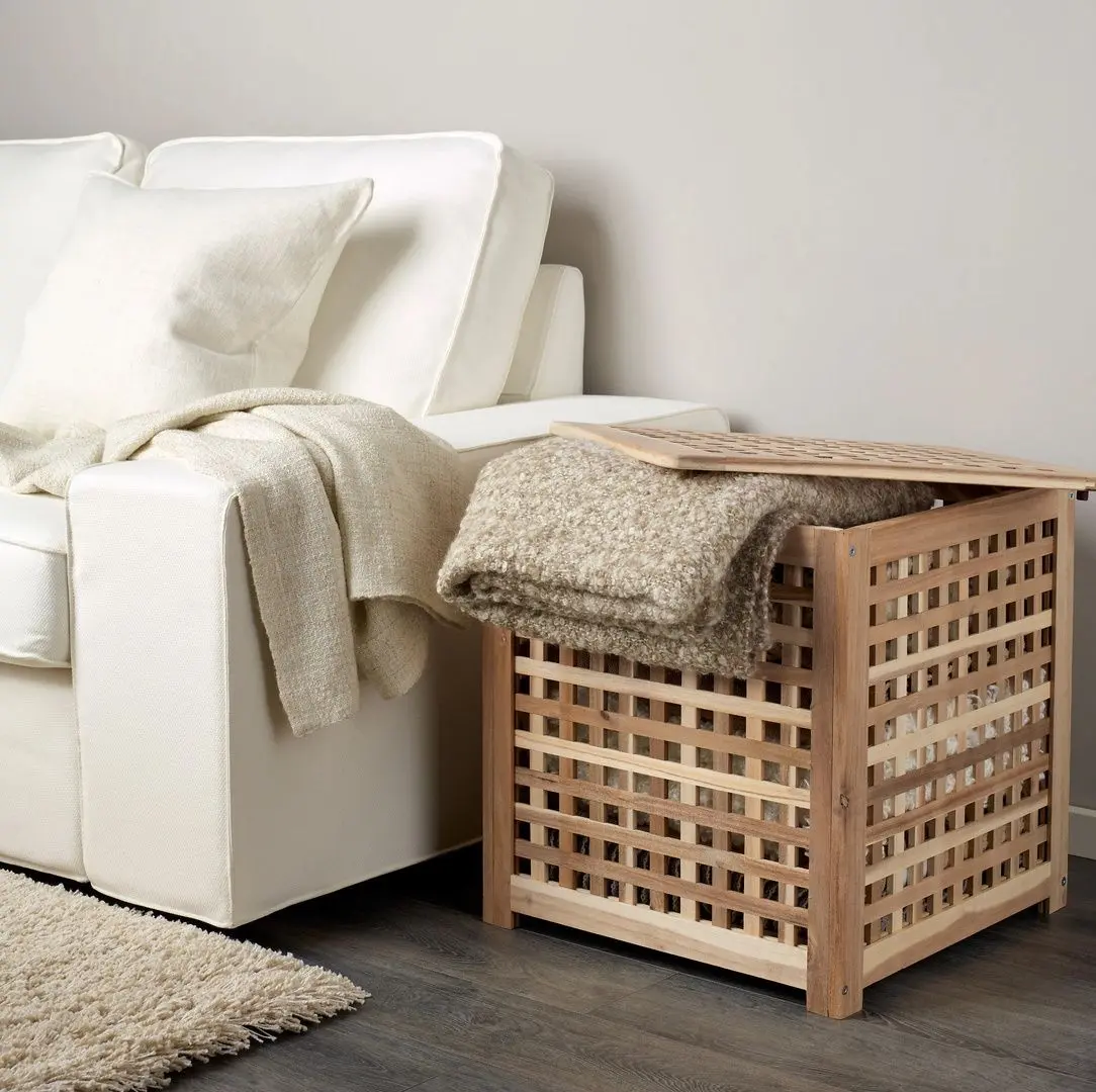 Masa pentru reviste Ikea Hol 50x50 (Acacia)