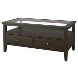 Masa pentru reviste Ikea Idanas 107x55 (Maro Inchis Vopsit) Thumb