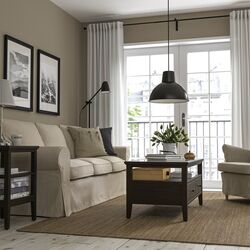 Masa pentru reviste Ikea Idanas 107x55 (Maro Inchis Vopsit) Thumb