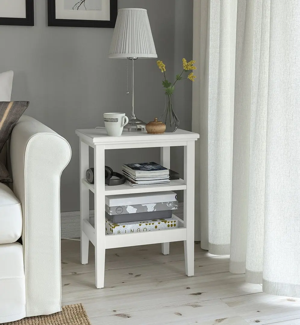 Masa pentru reviste Ikea Idanas 46x36 (Alb)