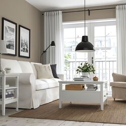 Masa pentru reviste Ikea Idanas 80x80 (Alb) Thumb