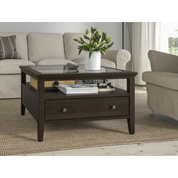 Masa pentru reviste Ikea Idanas 80x80 (Maro Inchis Vopsit)