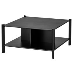 Masa pentru reviste Ikea Jattesta 80x80 (Negru) Thumb