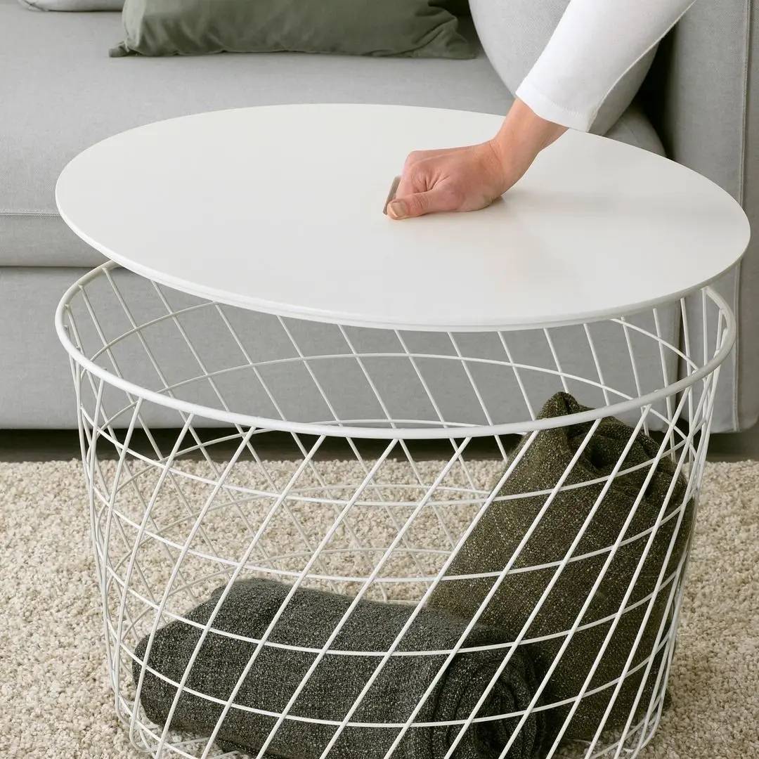 Masa pentru reviste Ikea Kvistbro 61cm (Alb)