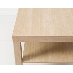 Журнальный столик Ikea Lack 90x55 (Под Беленый Дуб) Thumb