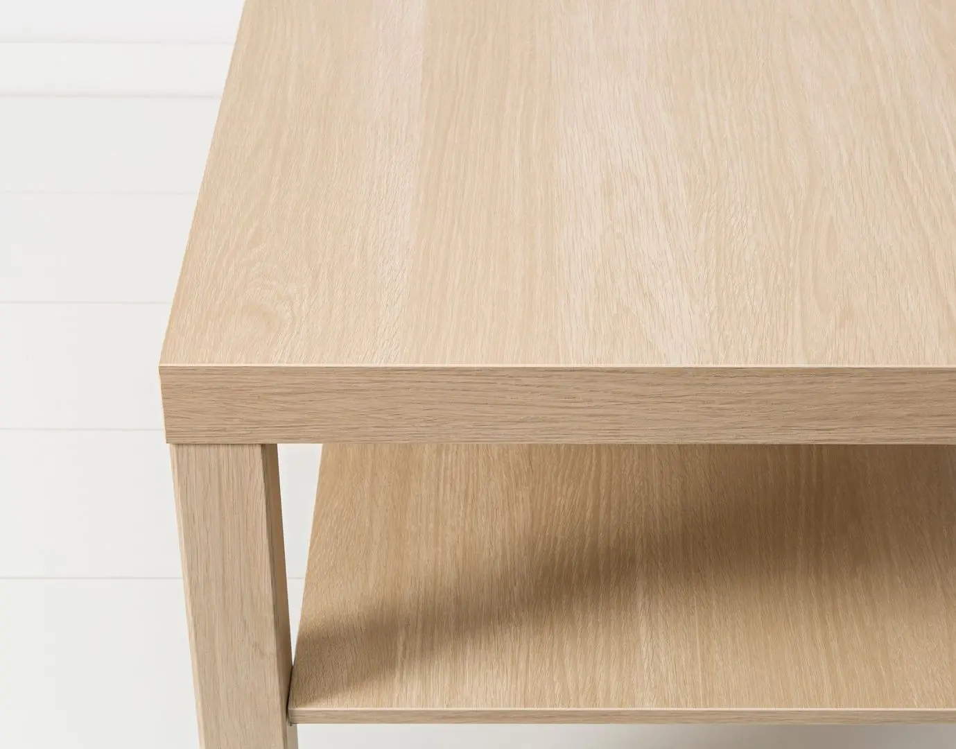 Журнальный столик Ikea Lack 90x55 (Под Беленый Дуб)