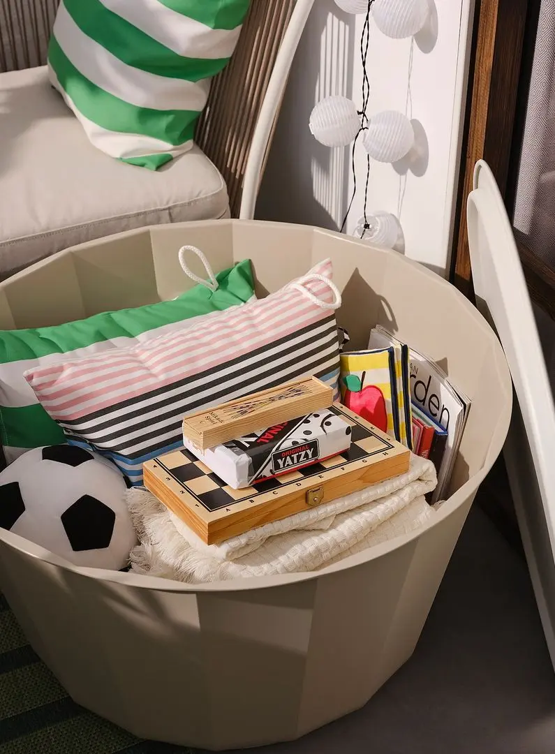 Masa pentru reviste Ikea Lagaskar (Bej)