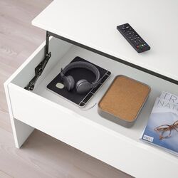 Masa pentru reviste Ikea Ostavall reglabilă 90 (Alb) Thumb
