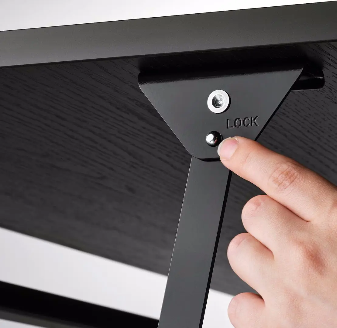 Masa pentru reviste Ikea Ostavall reglabilă 90 (Negru)