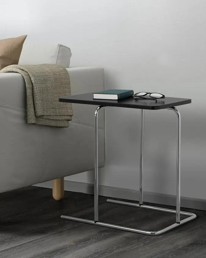 Masa pentru reviste Ikea Rian 50x30 (Negru)