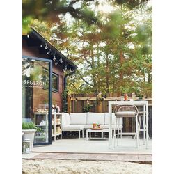 Masa pentru reviste Ikea Segeron 73x73 (Alb/Bej) Thumb