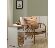 Журнальный столик Ikea Skruvby 40x32 (Белый)