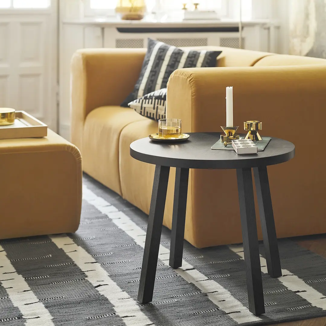 Masa pentru reviste Ikea Stockholm 2025 55 (Furnir stejar maro)