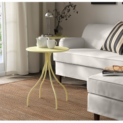 Журнальный столик Ikea Tanebro 46 (Светло-желтый)