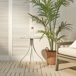 Masa pentru reviste Ikea Tanebro 46cm (Gri deschis-bej)