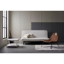 Masa pentru reviste Ikea Tingby cu rotile 64x64cm (Alb) Thumb