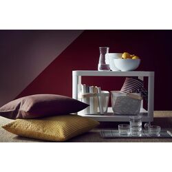 Masa pentru reviste Ikea Tingby cu rotile 64x64cm (Alb) Thumb