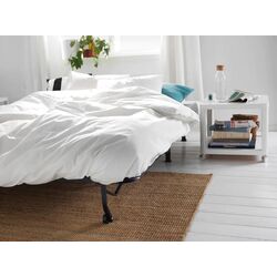 Masuta de cafea Ikea Tingby cu rotile 50x50 (Alb) Thumb