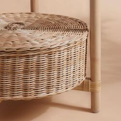 Masa pentru reviste Ikea Tolkning lucrat manual 52cm (Natural) Thumb