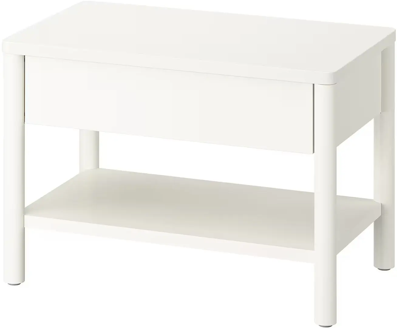 Masa pentru reviste Ikea Tonstad 64x40 (Alb)