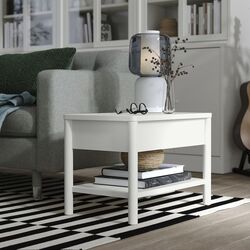Masa pentru reviste Ikea Tonstad 64x40 (Alb)
