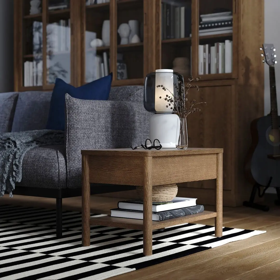 Журнальный столик Ikea Tonstad 64x40 (Коричневый)