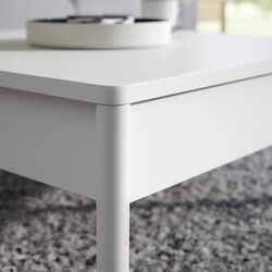 Masa pentru reviste Ikea Tonstad 84x82 (Alb) Thumb