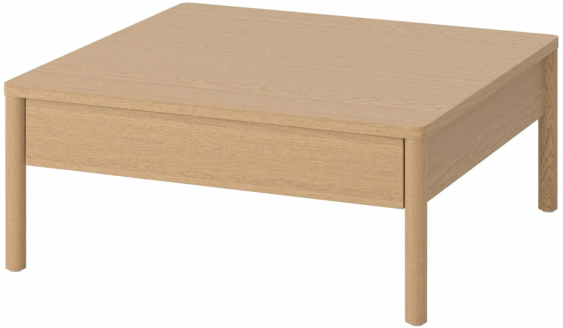 Masa pentru reviste Ikea Tonstad 84x82 (Furnir stejar)