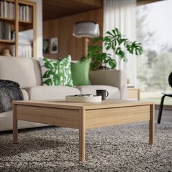 Masa pentru reviste Ikea Tonstad 84x82 (Furnir stejar)