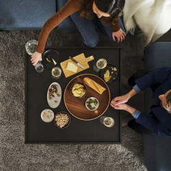 Masuta cafea Ikea Tranered 90x90 (Maro inchis) Thumb