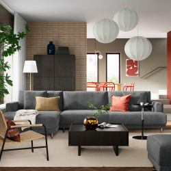 Masuta cafea Ikea Tranered 90x90 (Maro inchis) Thumb