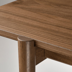 Журнальный столик Ikea Ugglerum 130x65 (Орех) Thumb