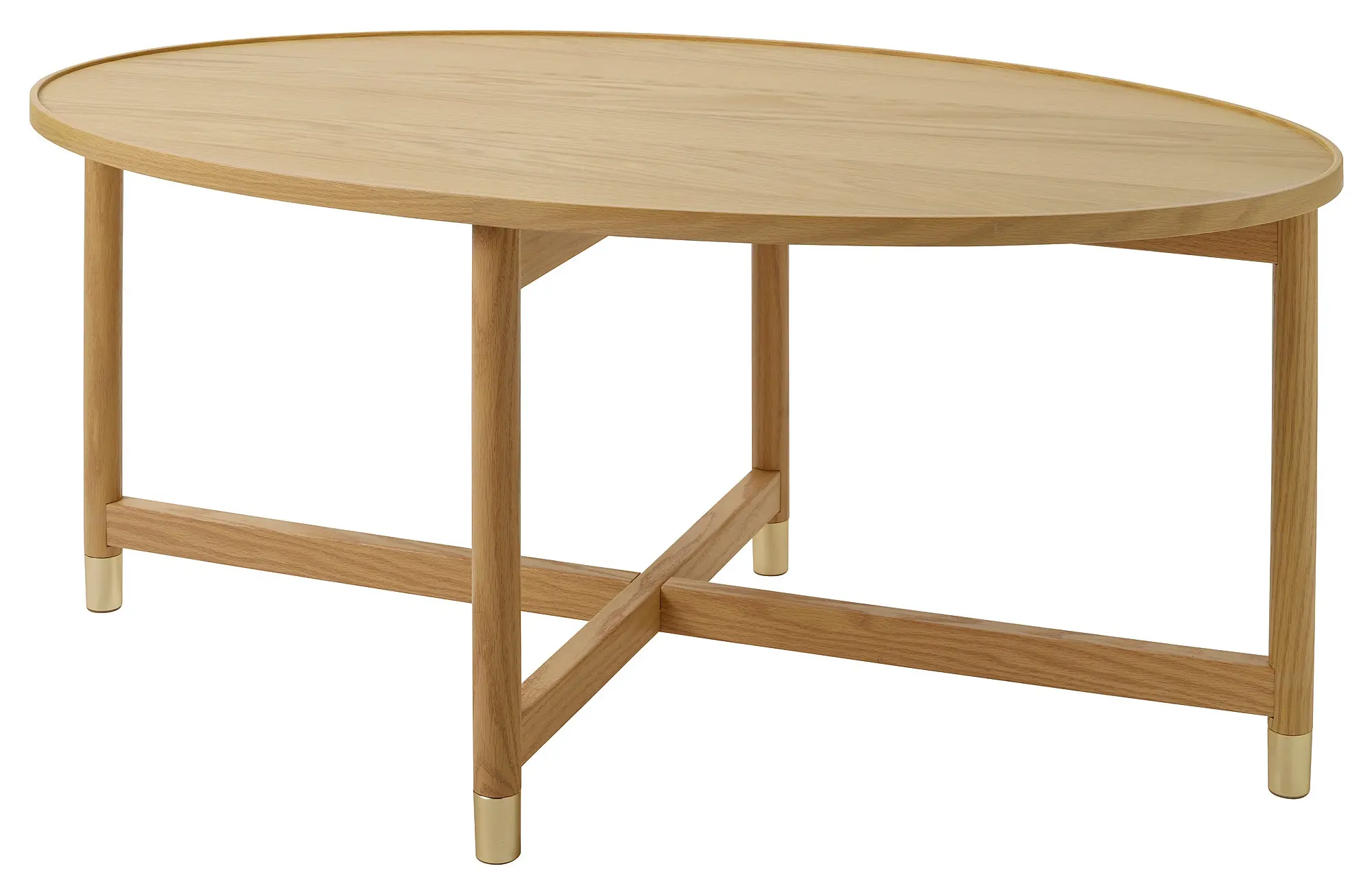 Журнальный столик Ikea Valnas 118x72 (Дуб) - 2