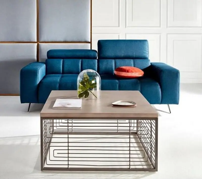 Журнальный столик Inosign 90x90 (Metal/Bronze) - 3