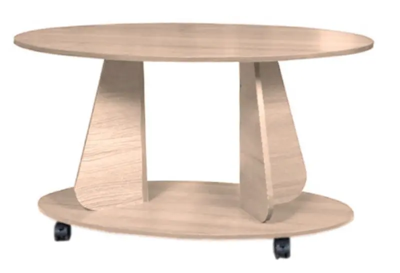 Masa pentru reviste КМК 0102 №8 (Milk Oak)