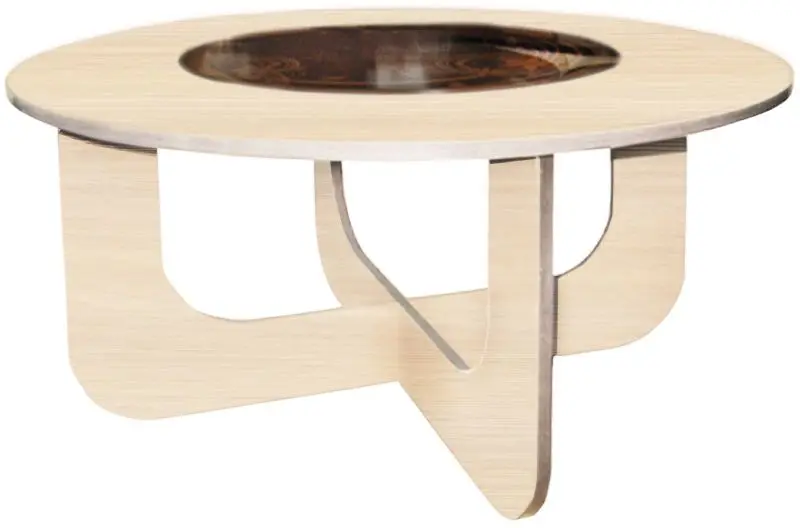 Журнальный столик КМК 0420 Nr.4 (Дуб Молочный)