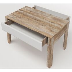 Masa pentru reviste КМК 0554.9 Rokset (White Gloss/Yukkon Oak) Thumb