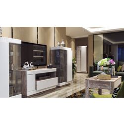 Masa pentru reviste КМК 0554.9 Rokset (White Gloss/Yukkon Oak) Thumb