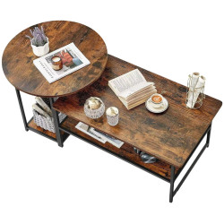 Set mese pentru reviste Lean 26622 (Brown/Black) Thumb