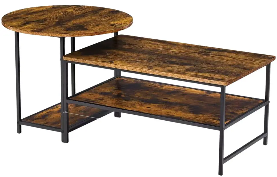 Set mese pentru reviste Lean 26622 (Brown/Black) - 4