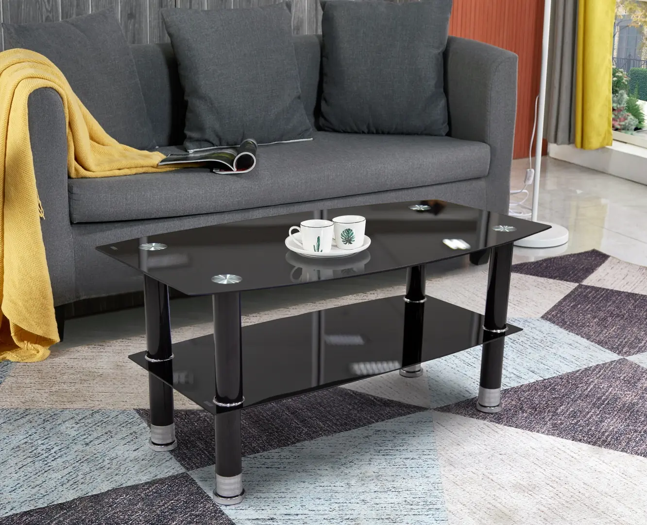 Masa pentru reviste Magnusplus CT 114 (Black)